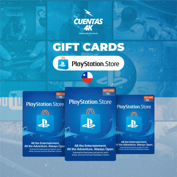 PSN GIFT CARD CHILE