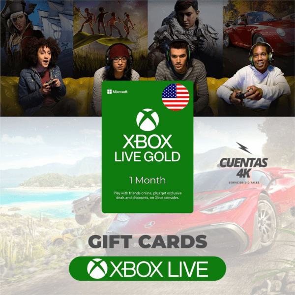 XBOX LIVE GOLD USA